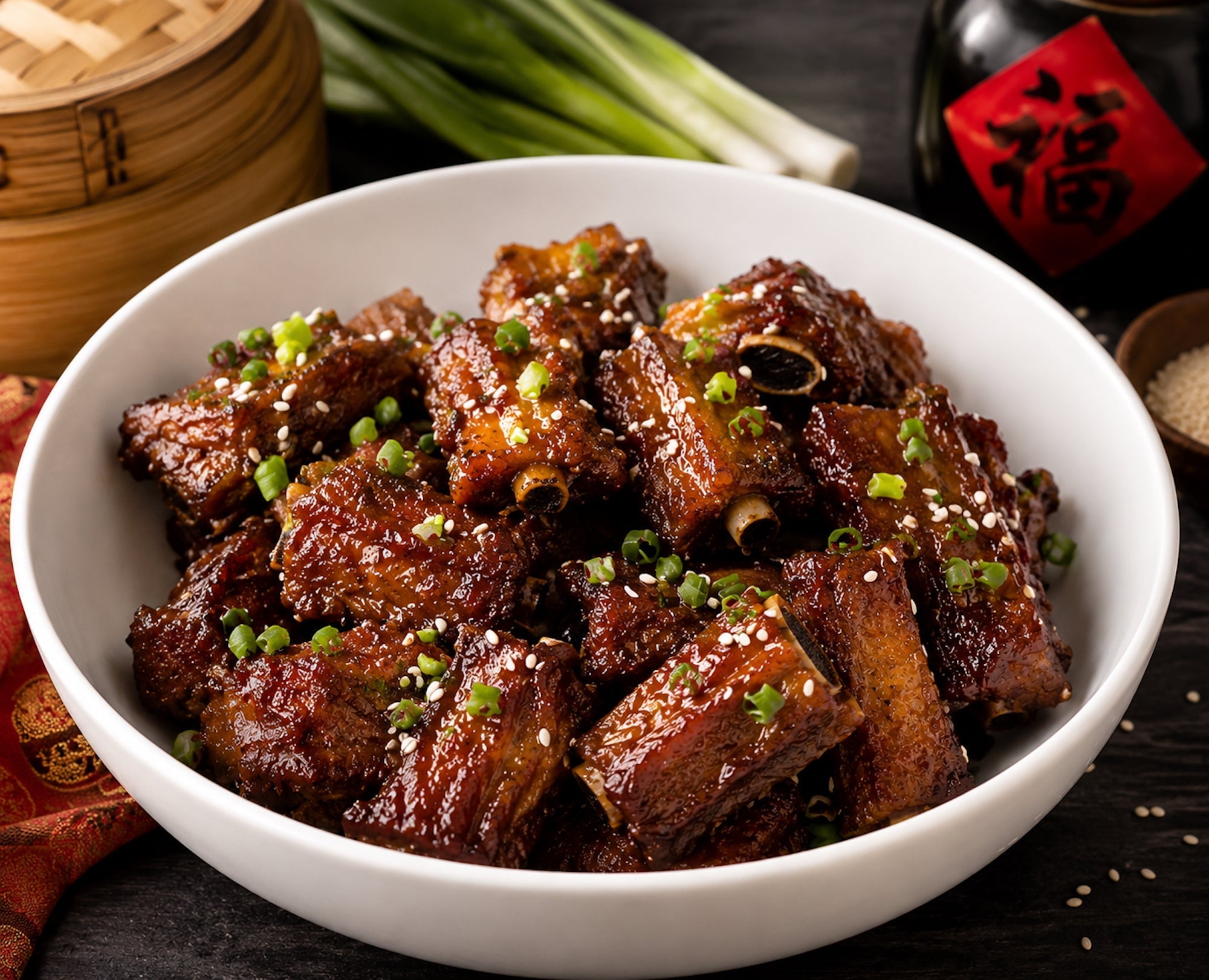 Ruby's Slow Simmered Spareribs