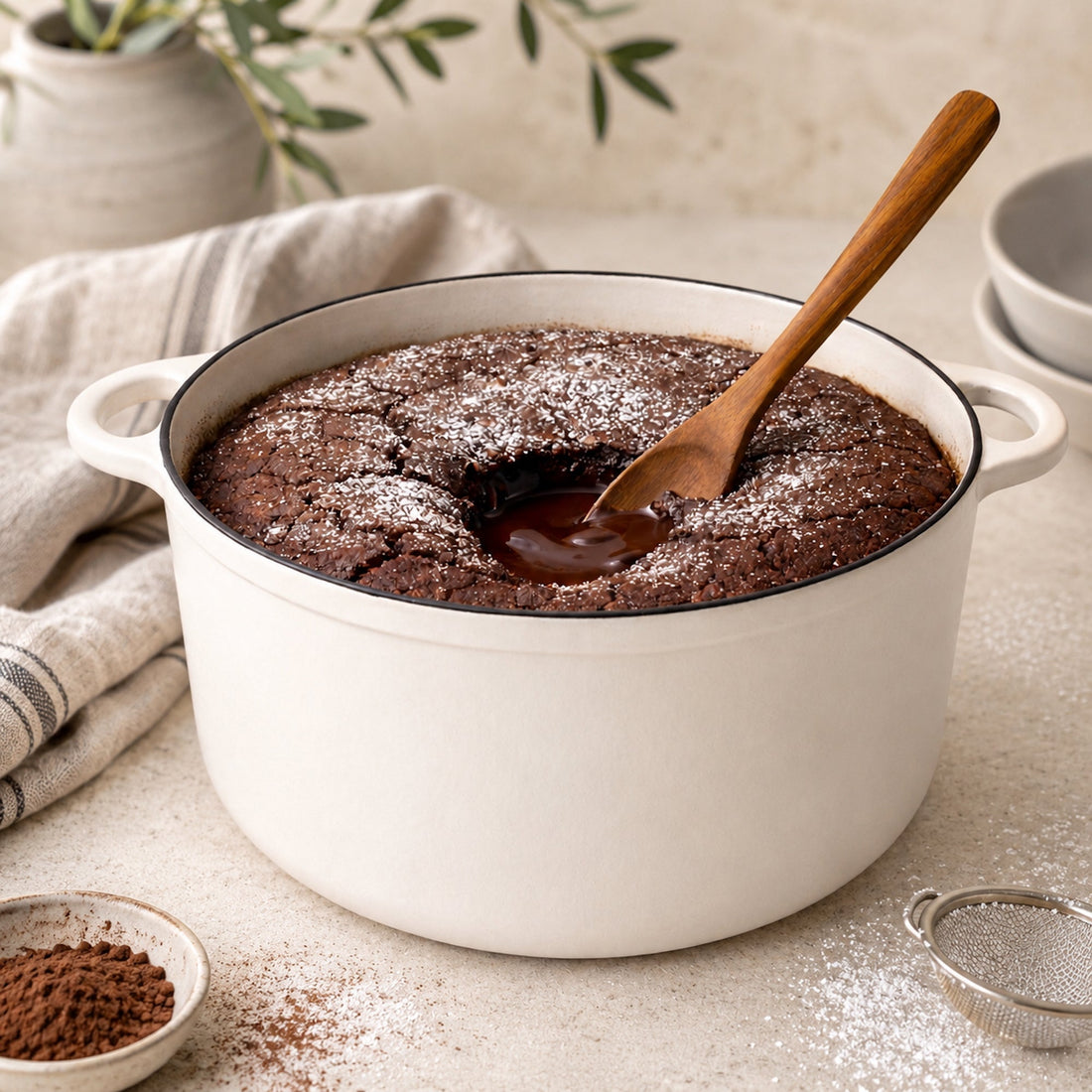 Warm Chocolate Lava Cake