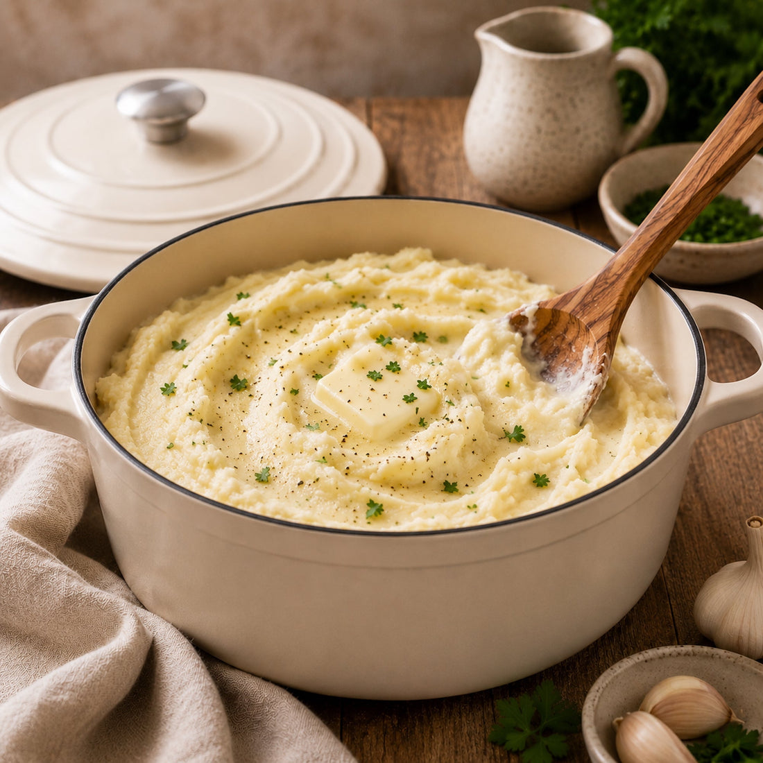 Creamy Garlic Mashed Potatoes