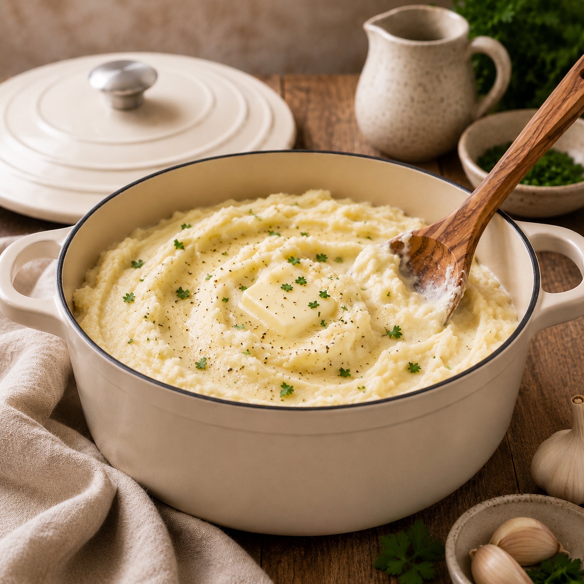 Creamy Garlic Mashed Potatoes