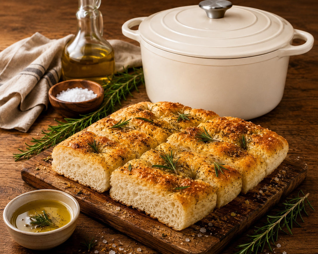 Rosemary Sea Salt Focaccia