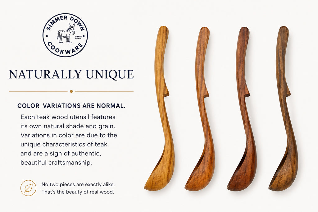 Teak Utensil Set