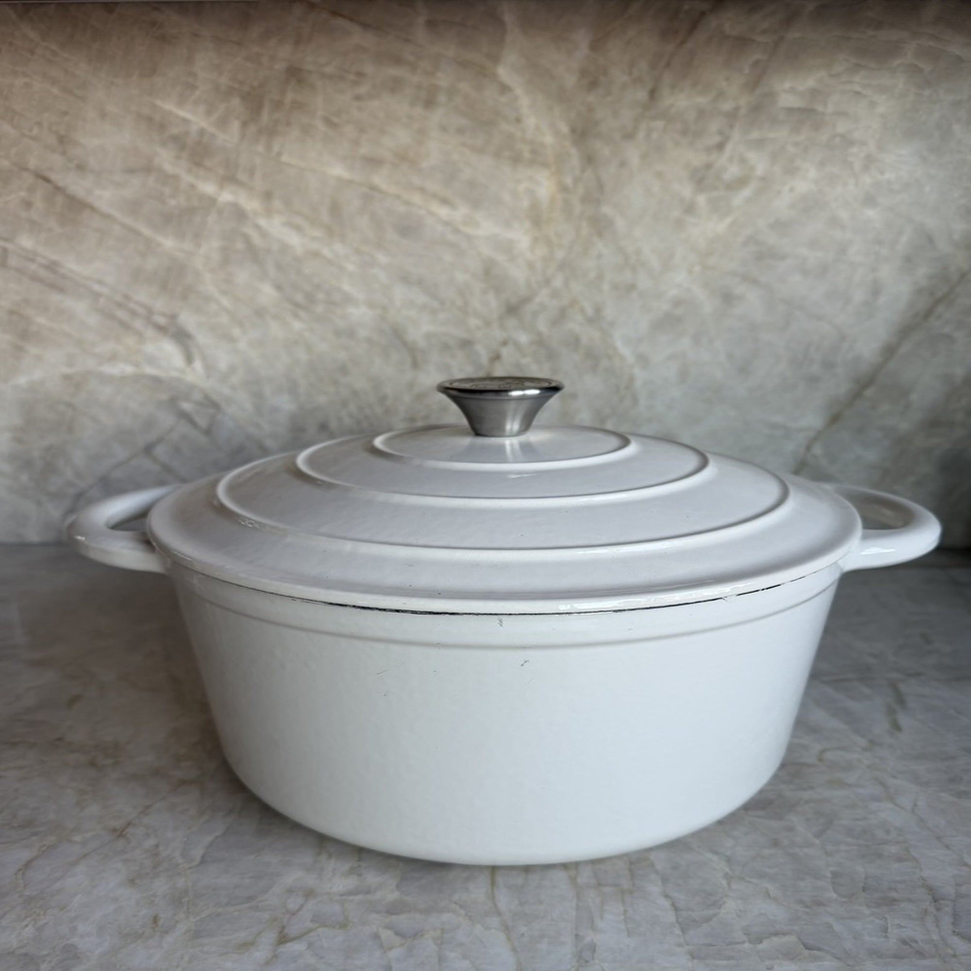 Simmer Down Cookware Enameled Cast Iron Dutch Oven with Lid