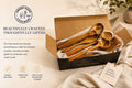 Simmer Down Cookware Teak Wood Utensil Set - 9-Piece